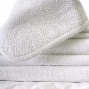 Белые велюровые полотенца «VELOUR-WHITE»