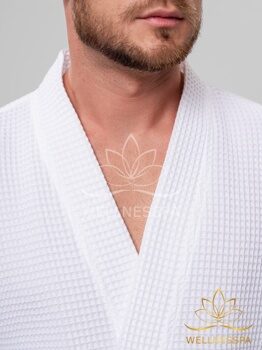Мужские вафельные халаты Spa Line, 3XL