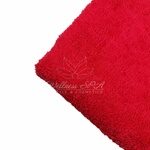 Полотенца однотонные, красный, 50x90 см
