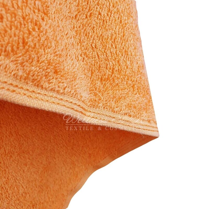 Полотенца однотонные Comfort  без бордюра 155x200 см оранжевый