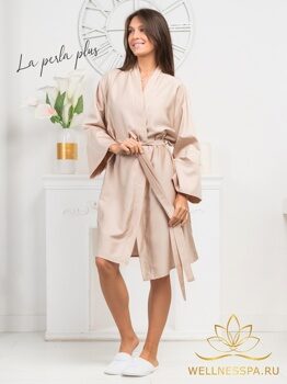 Халат из тенселя  La Perla Plus