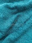 Махровые простыни с подгибом, 110х180 см, морская волна